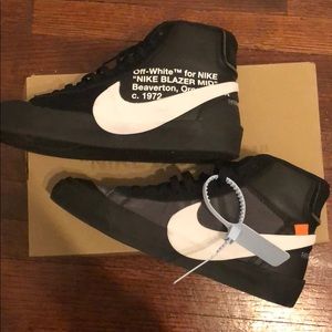 Slightly worn The 10: “off-white” Nike Blazer